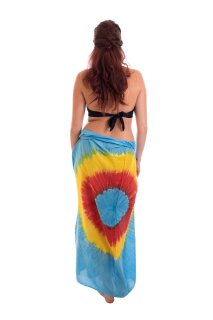 Sarong Pareo Wickelrock Dhoti Loop Tuch Strandtuch Handtuch Sommerfeeling Schal